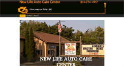 Desktop Screenshot of newlifeautocarecenter.com